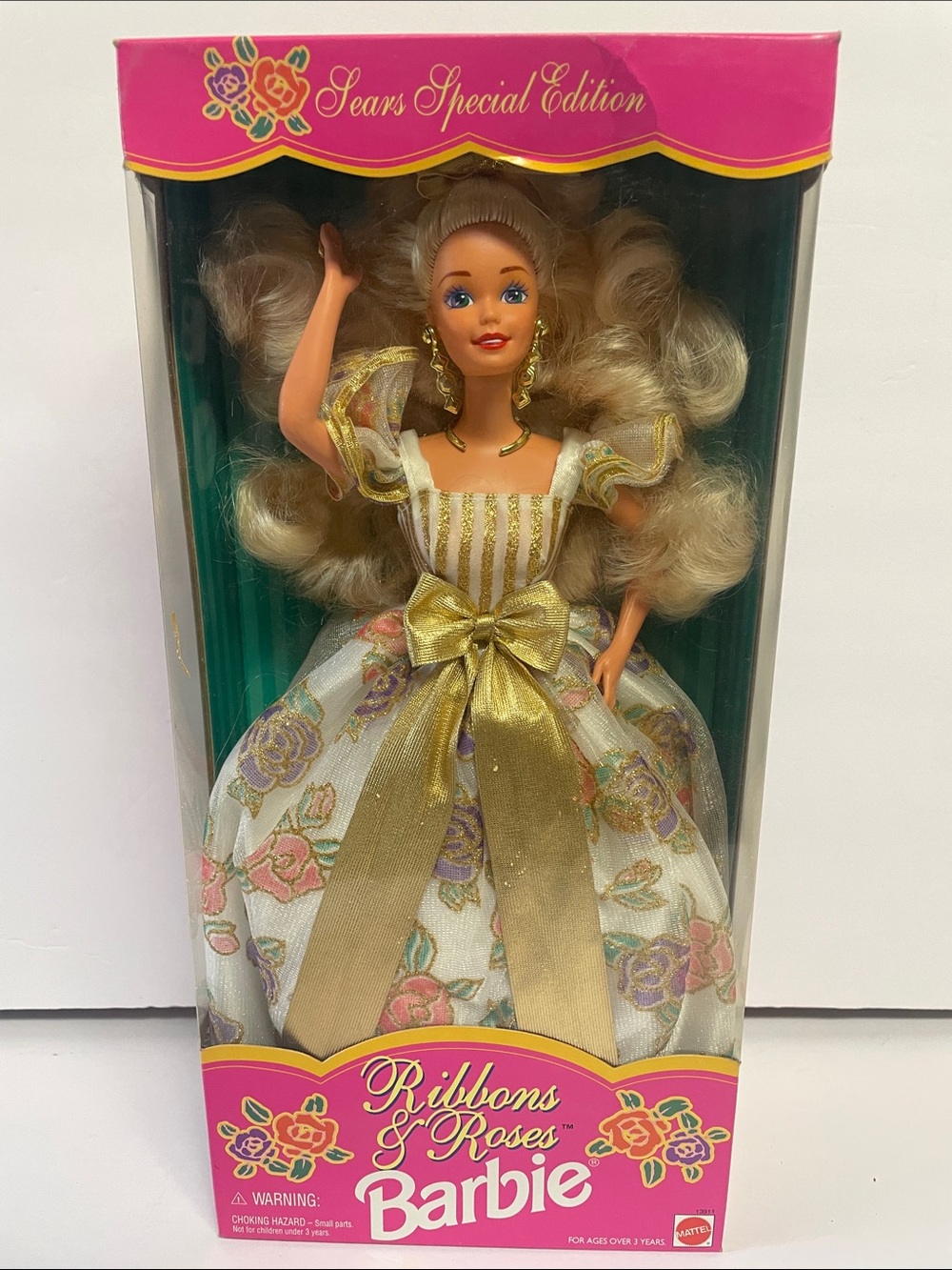 Mattel Ribbons & Roses Barbie Doll Sears Special Edition 1994 NEW